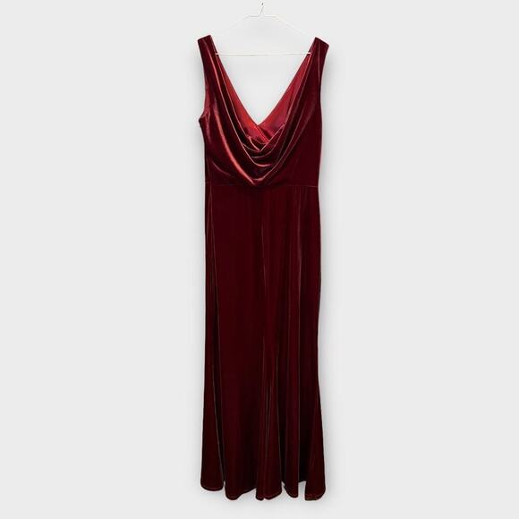 NEW Revelry Dakota Velvet Dress Size 16 - Picture 3 of 9